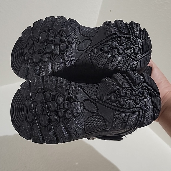 ephiza Boys Winter Warm Hiking Snow Boots Outdoor Insulated Fur Lined - Picture 7 of 10